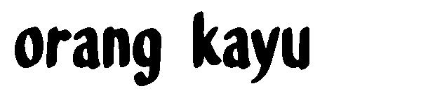 orang kayu