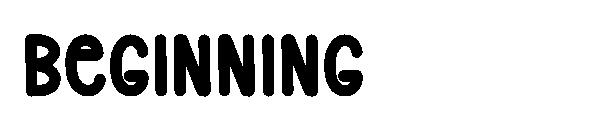 beginning