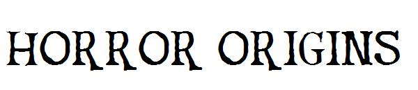 horror origins