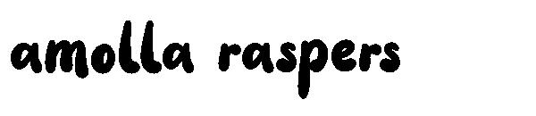 amolla raspers 字体下载