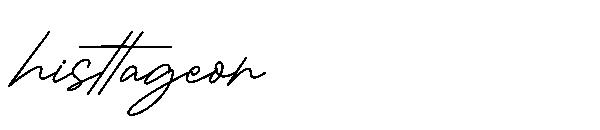 Histtageon字体