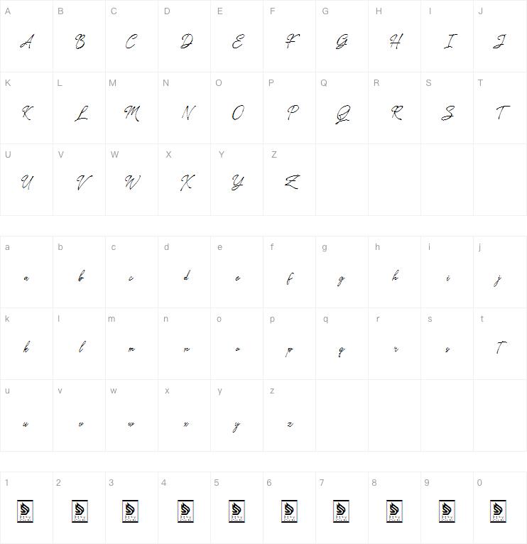Leirtag aquelli字体