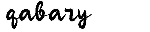 qabary 字體下載