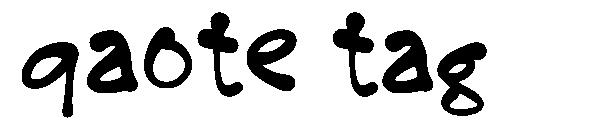qaote tag