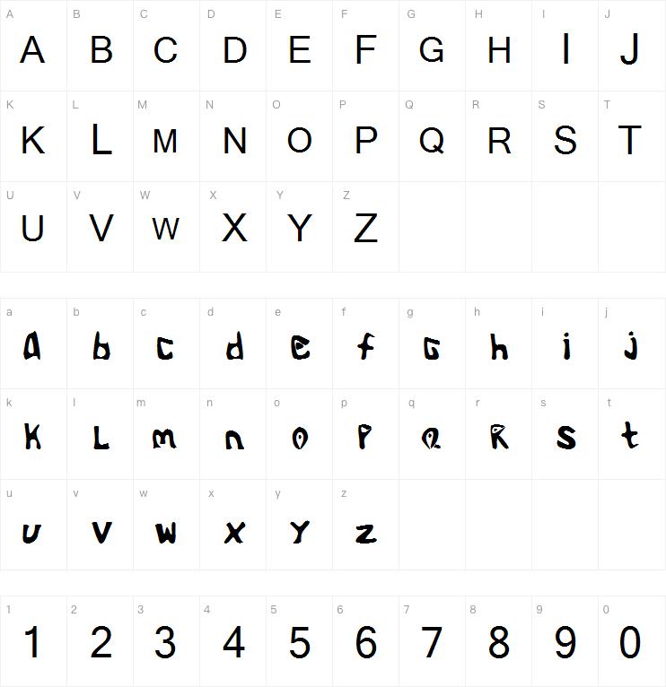 Alienoid Flux字体