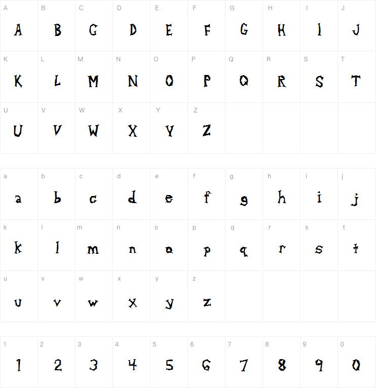 Alpha字体