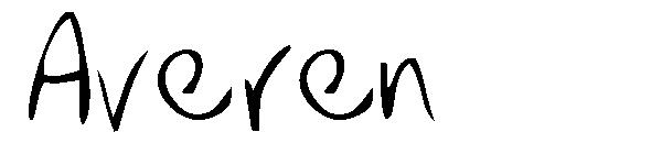 Averen字体
