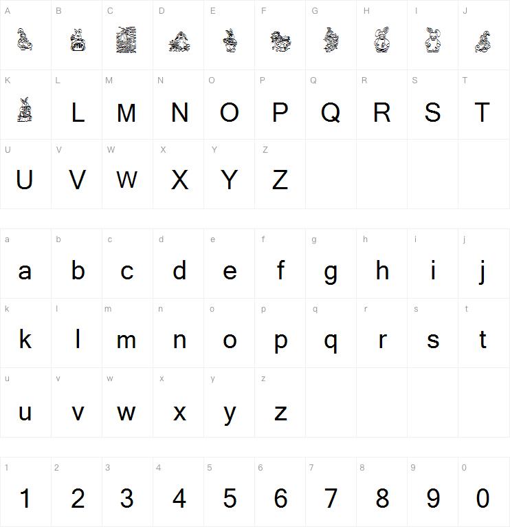 Babysbreatheaster字体