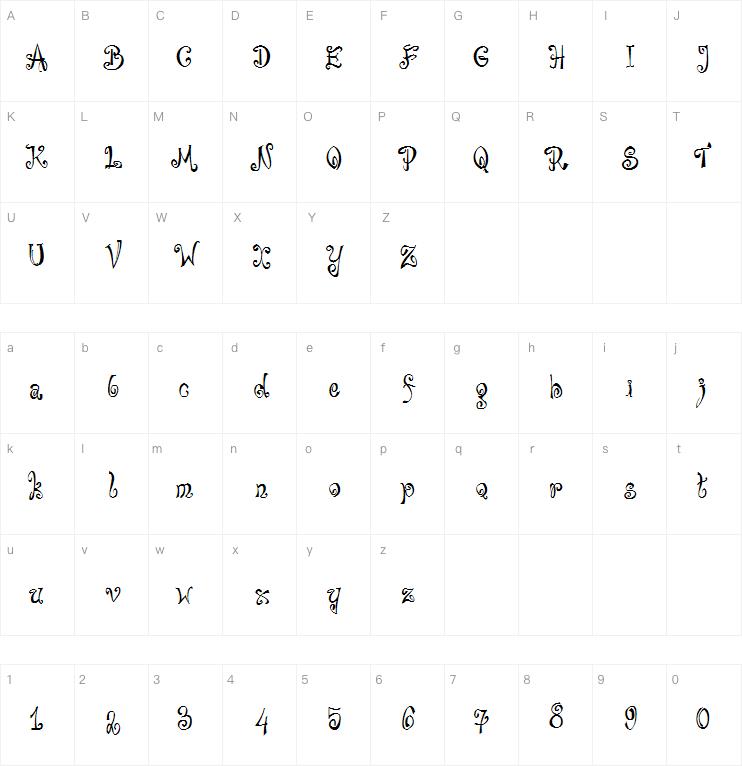 Bajareczka字体