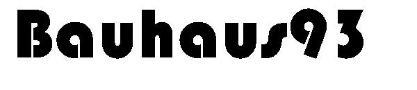 Bauhaus93字体