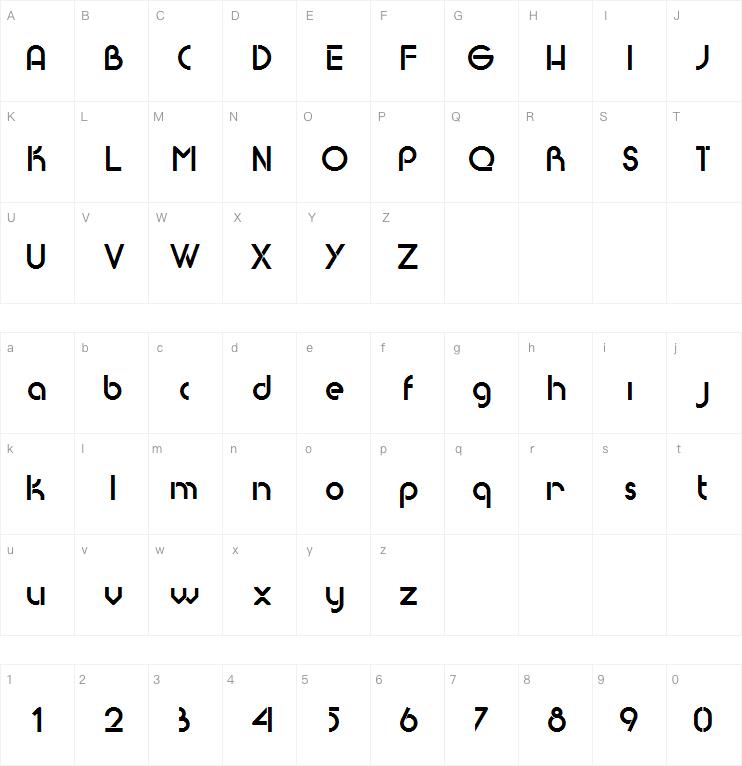 Bbabyface字体