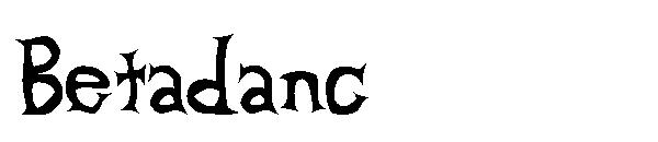 Betadanc字体