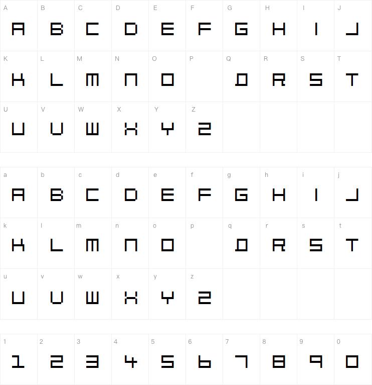 Blockout字体