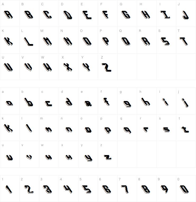 Blocktiltbrk字体