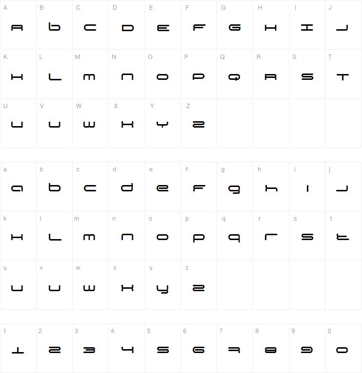 Bn3rdplace字体