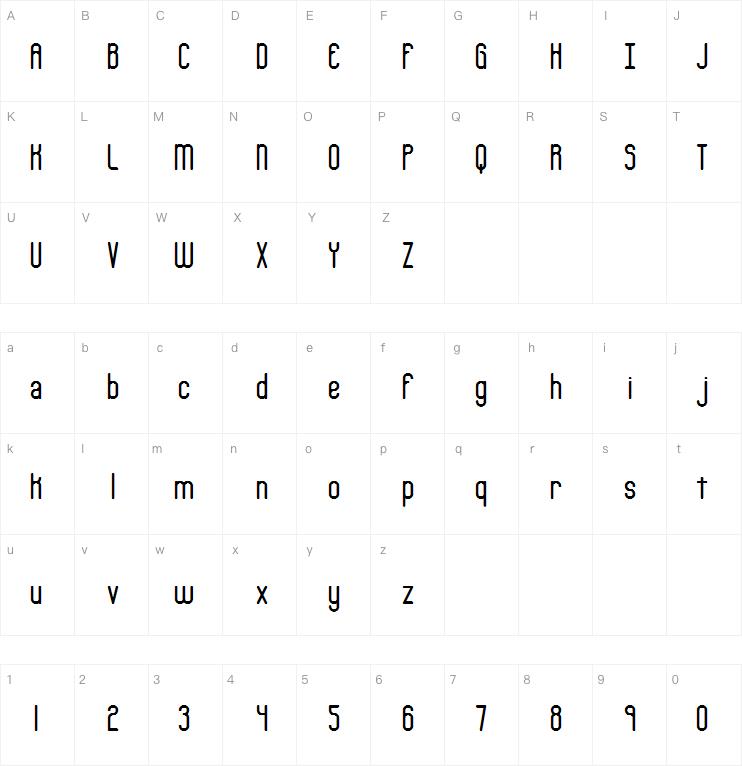 Bobcaygeon Plain BRK字体