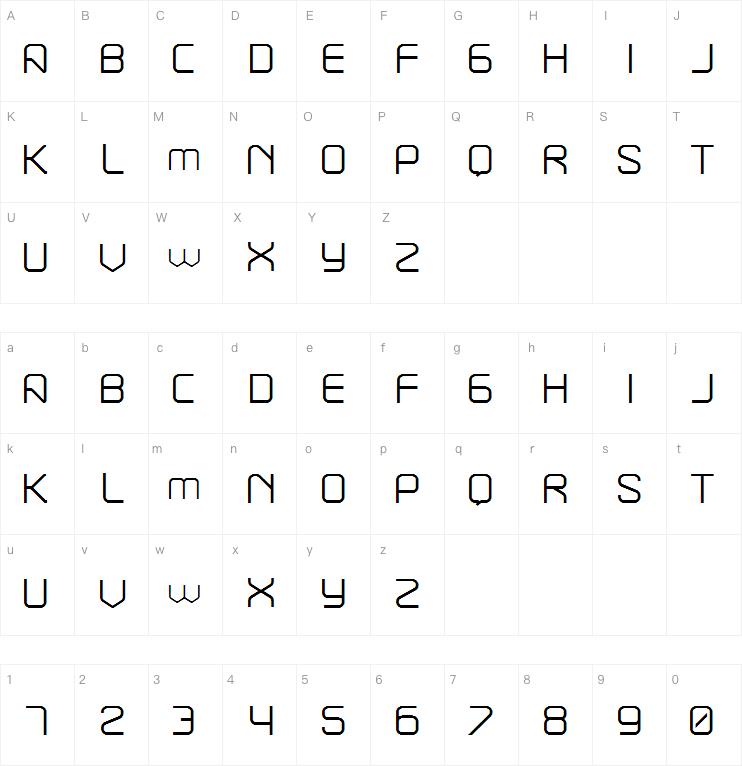 Break字体
