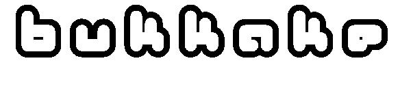 Bukkake字体