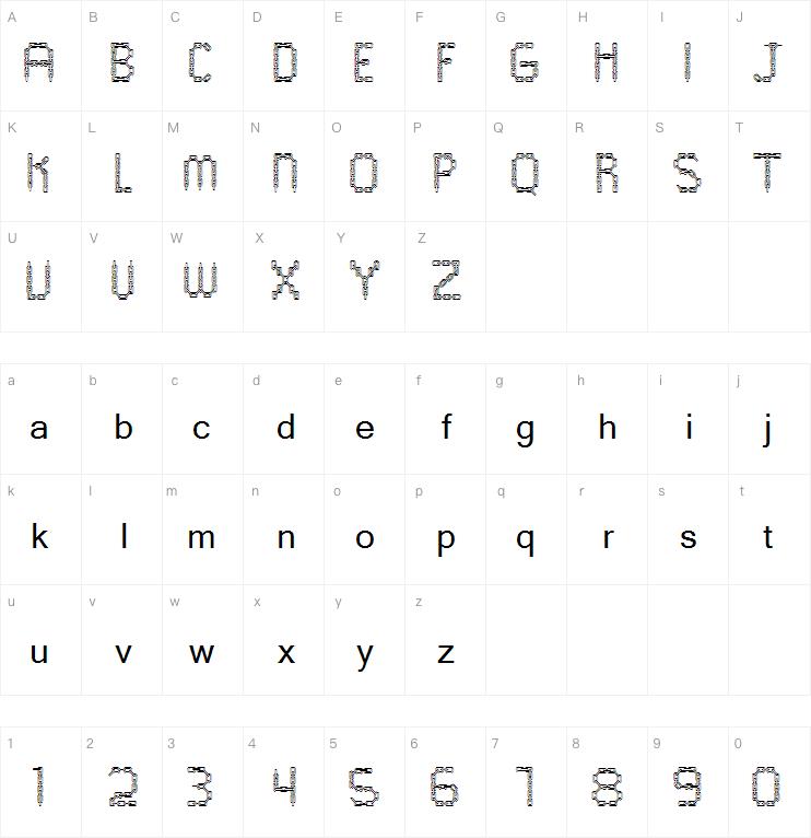 Chains字体
