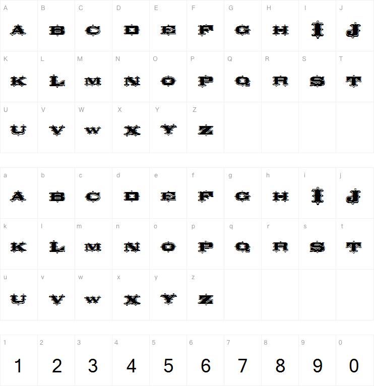 Circusornate字体