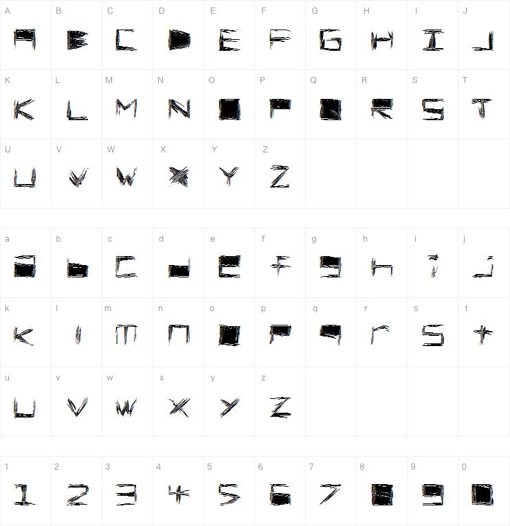 Claustrophont字体