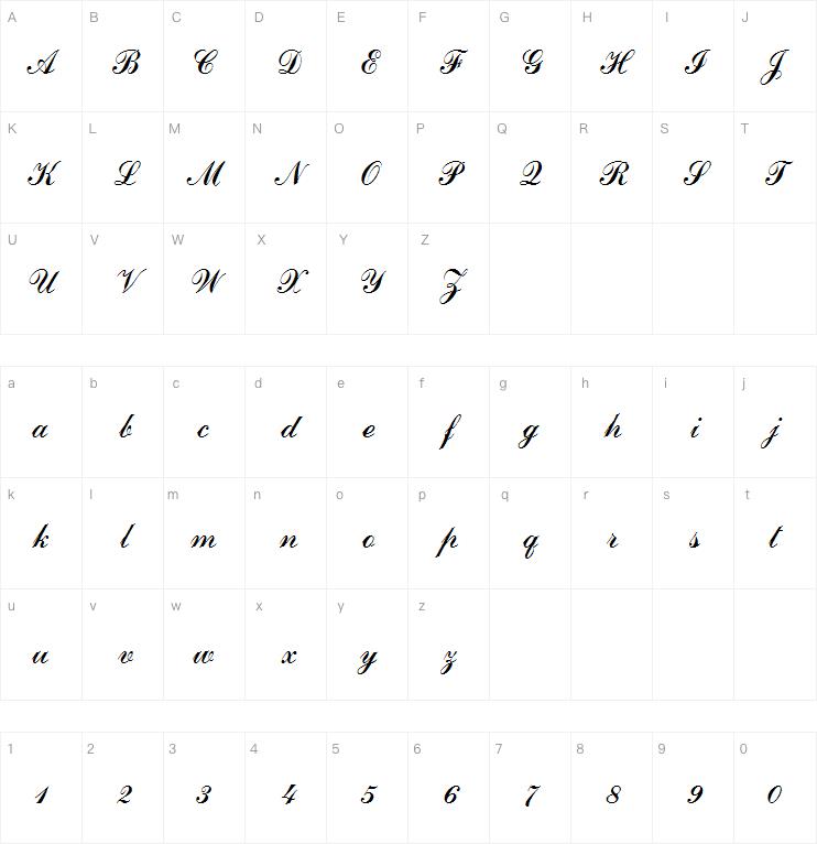 Commscript字体