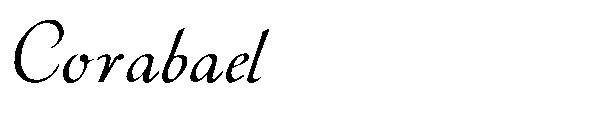 Corabael字体