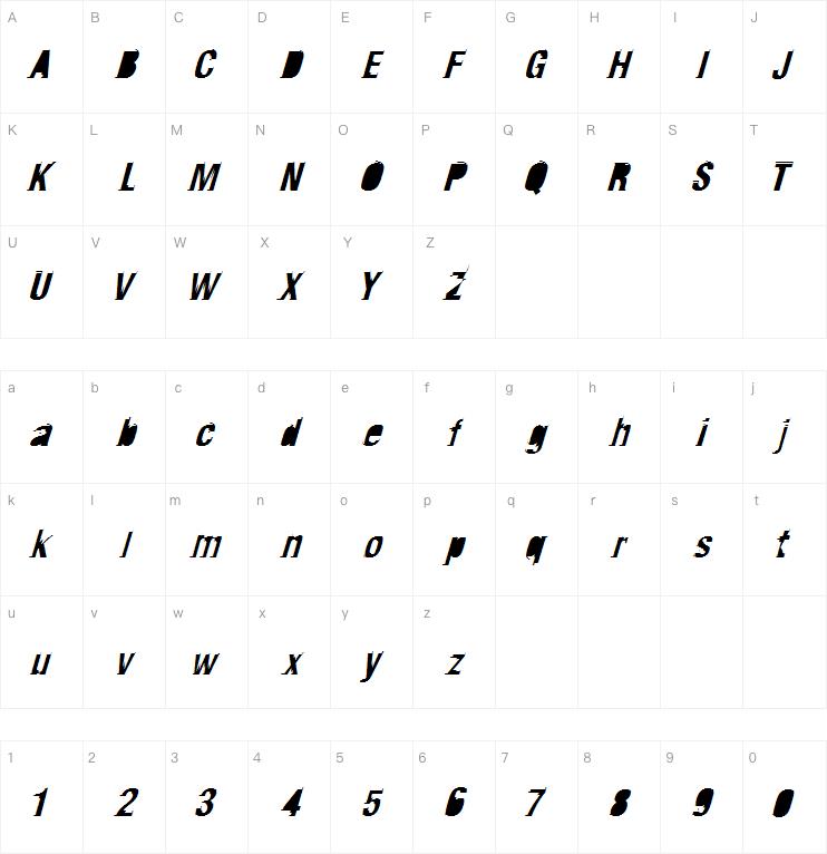 Crashmh字体