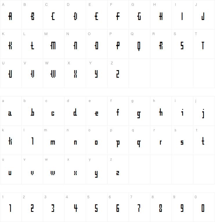 Cubebitmap字体下载