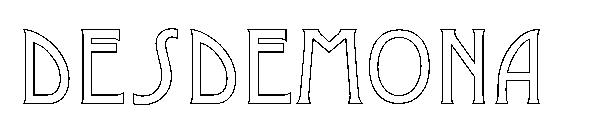 Desdemona字体