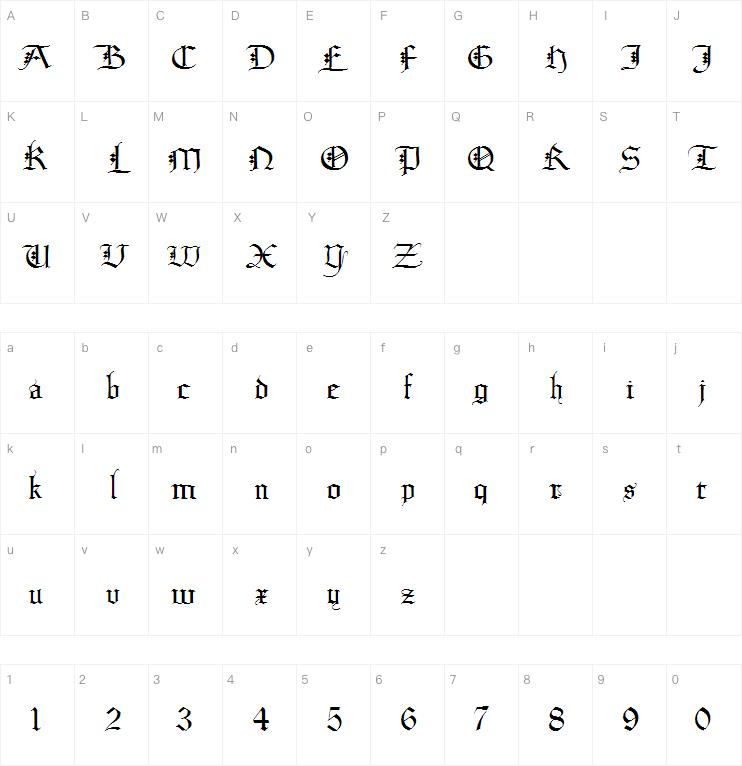Diagoth字体