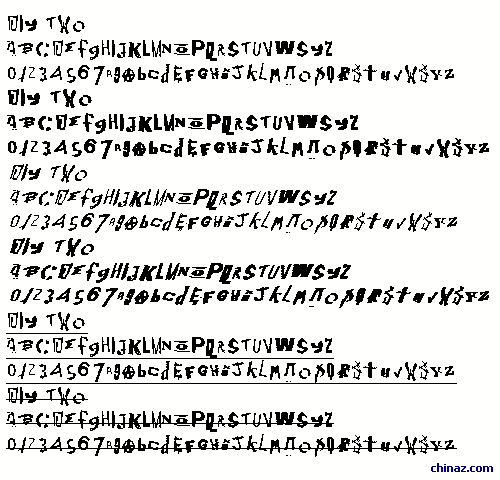 DIY Two字体