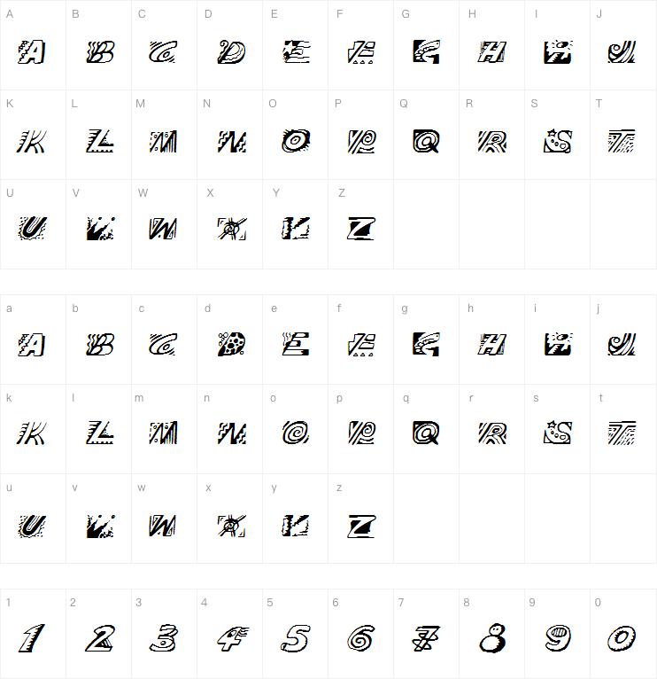 Doodle字体