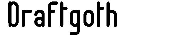 Draftgoth字体