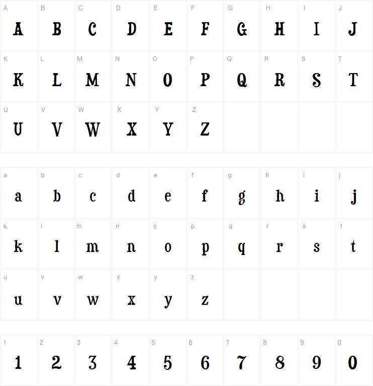 Duality字体