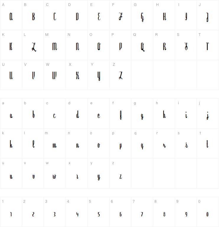 Dyspepsia字体