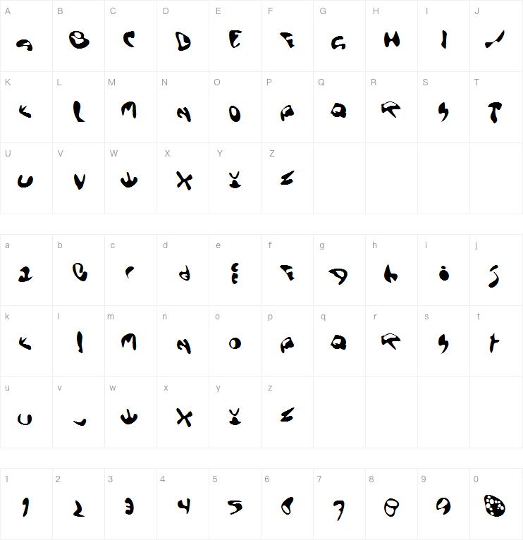 Ectoblaster字体