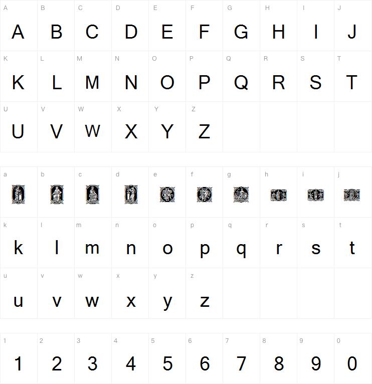 Enklassiskmaaned字体