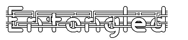 Entangled字体