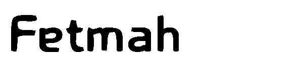 Fetmah字体