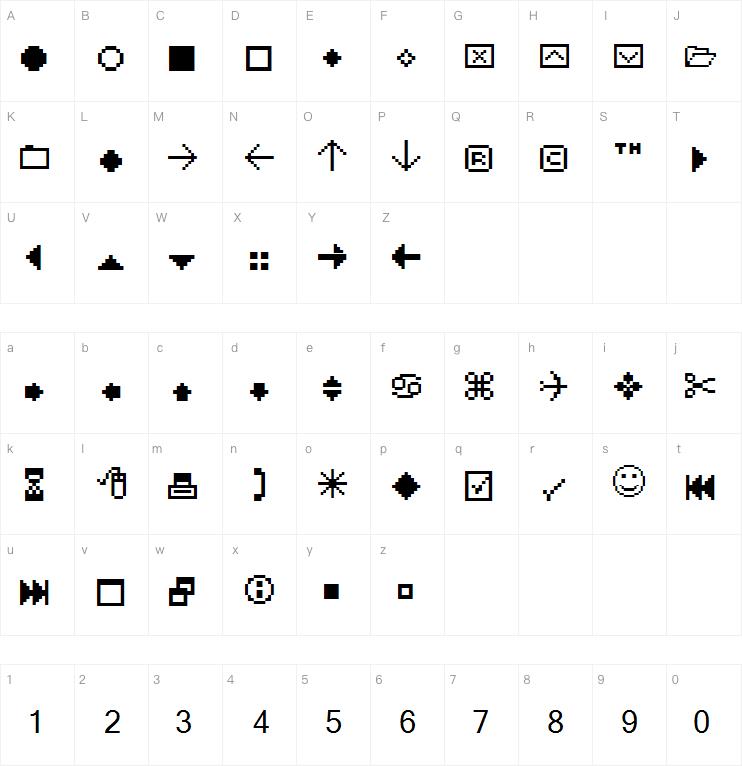 FFF Extras字体下载