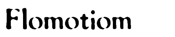 Flomotiom字体