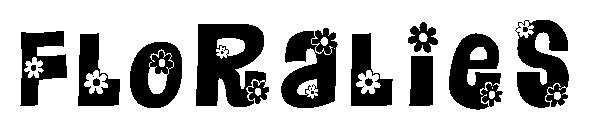 Floralies字体