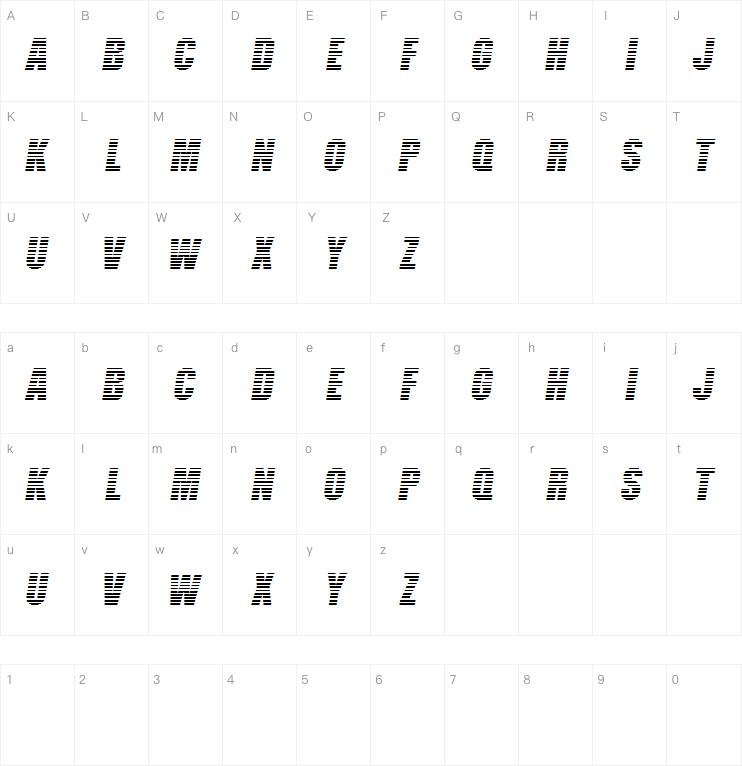 Formerairlines字体