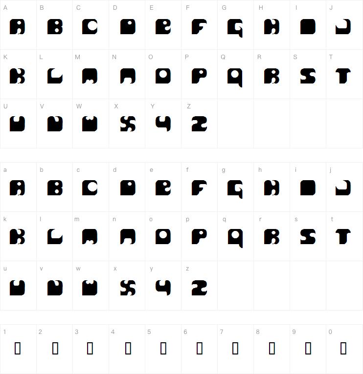 Freshmen字体