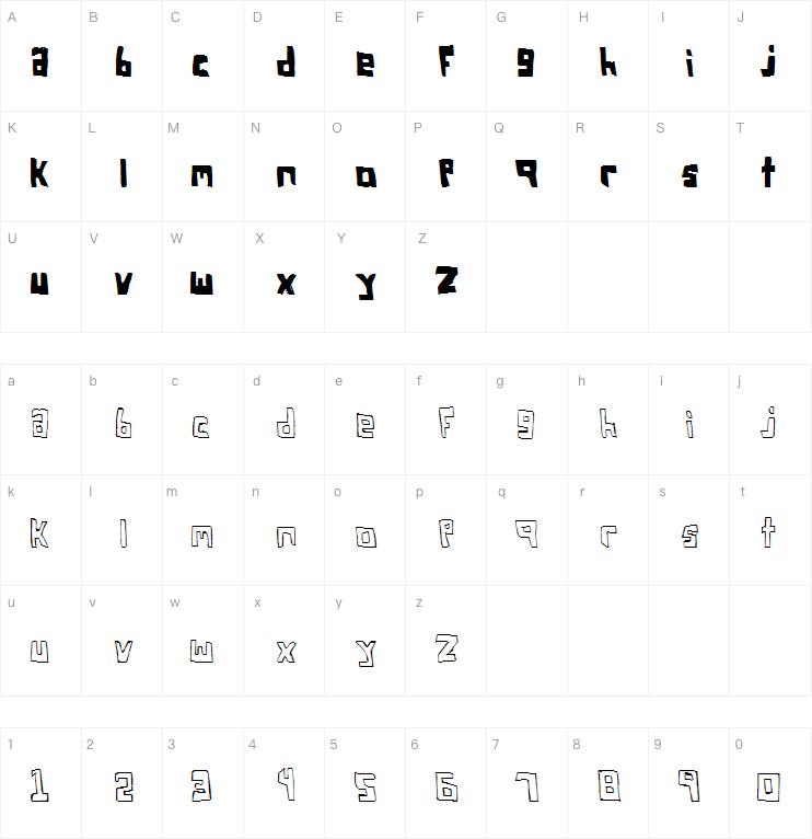 Fsosquarebracket字体