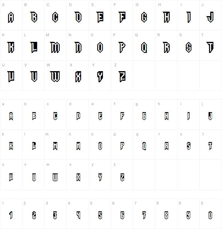 Gargoyles字体