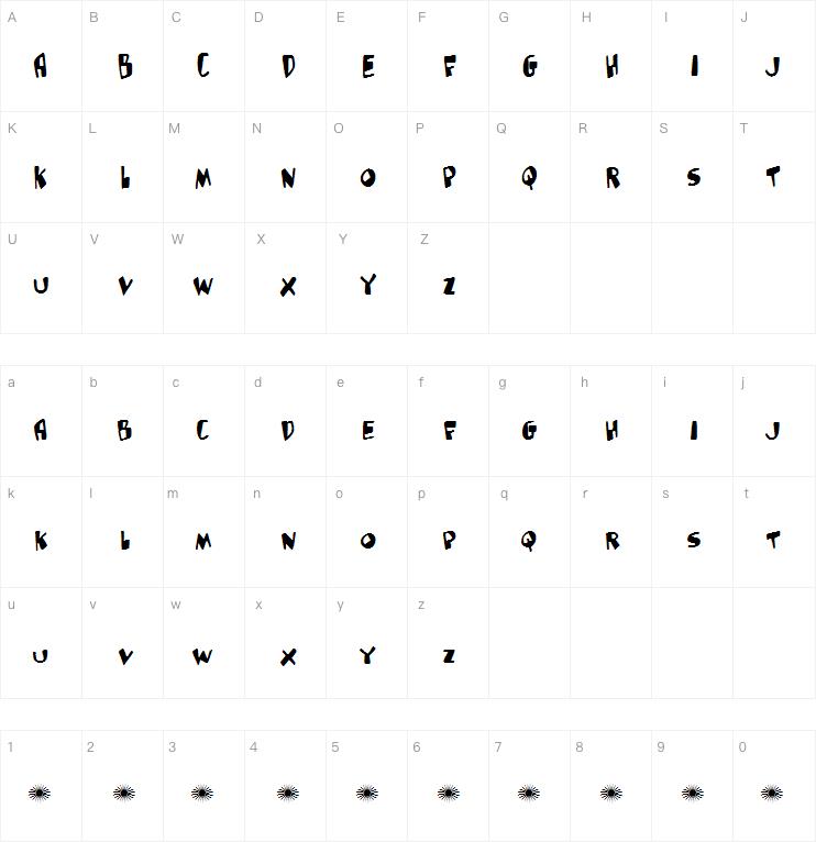 Gluttonman字体