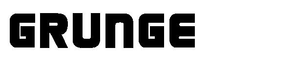 Grunge字体