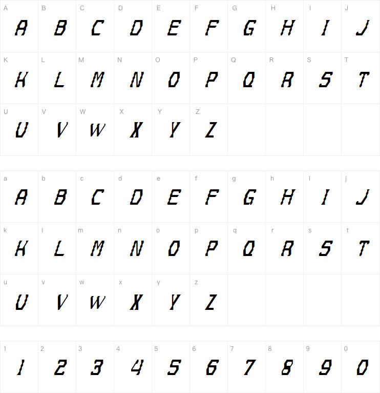 Gyrussian字体